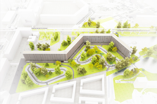 deflat plano El Mies Van der Rohe premia la rehabiltación de un monumental edificio de viviendas