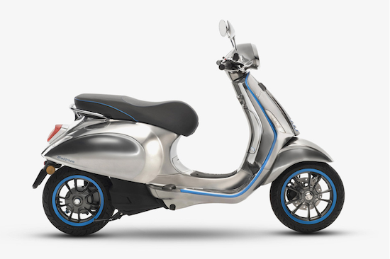 vespa electrica Vespa lanzará su primera scooter eléctrica en octubre