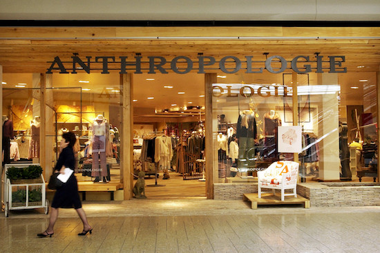 DENVER, CO, OCTOBER 9, 2003--Anthropologie store at the Cherry Creek Mall markets a "lifestyle" as opposed to a certain commodity. Clothes and home furnishings that appeal to the same shopper are available inside. (DENVER POST STAFF PHOTO BY GLENN ASAKAWA